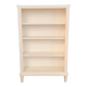 Old bookcase shelf matte white color