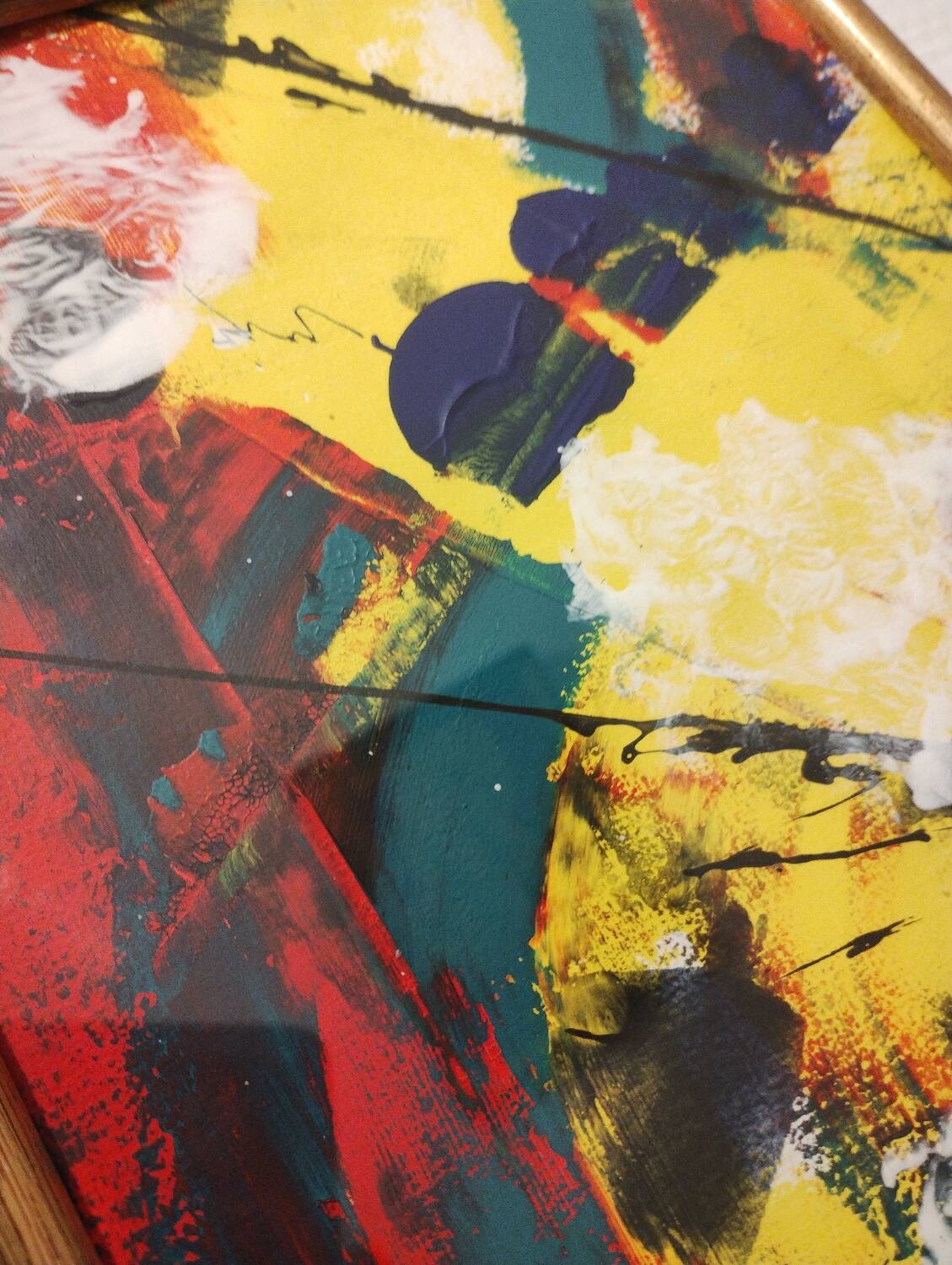 Contemporary abstract painting