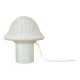 Original glass mushroom zebrano desk light by peill & putzler germany  1970s