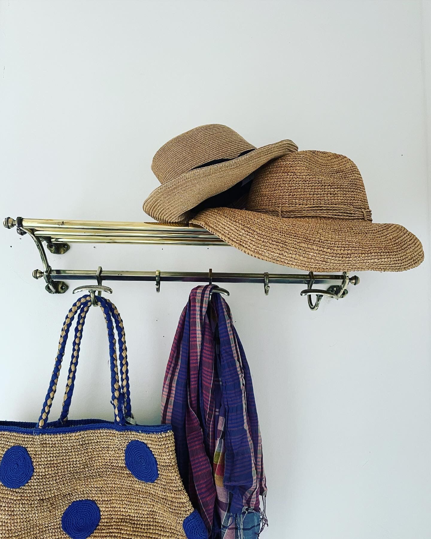 Wall coat rack, circa 1920