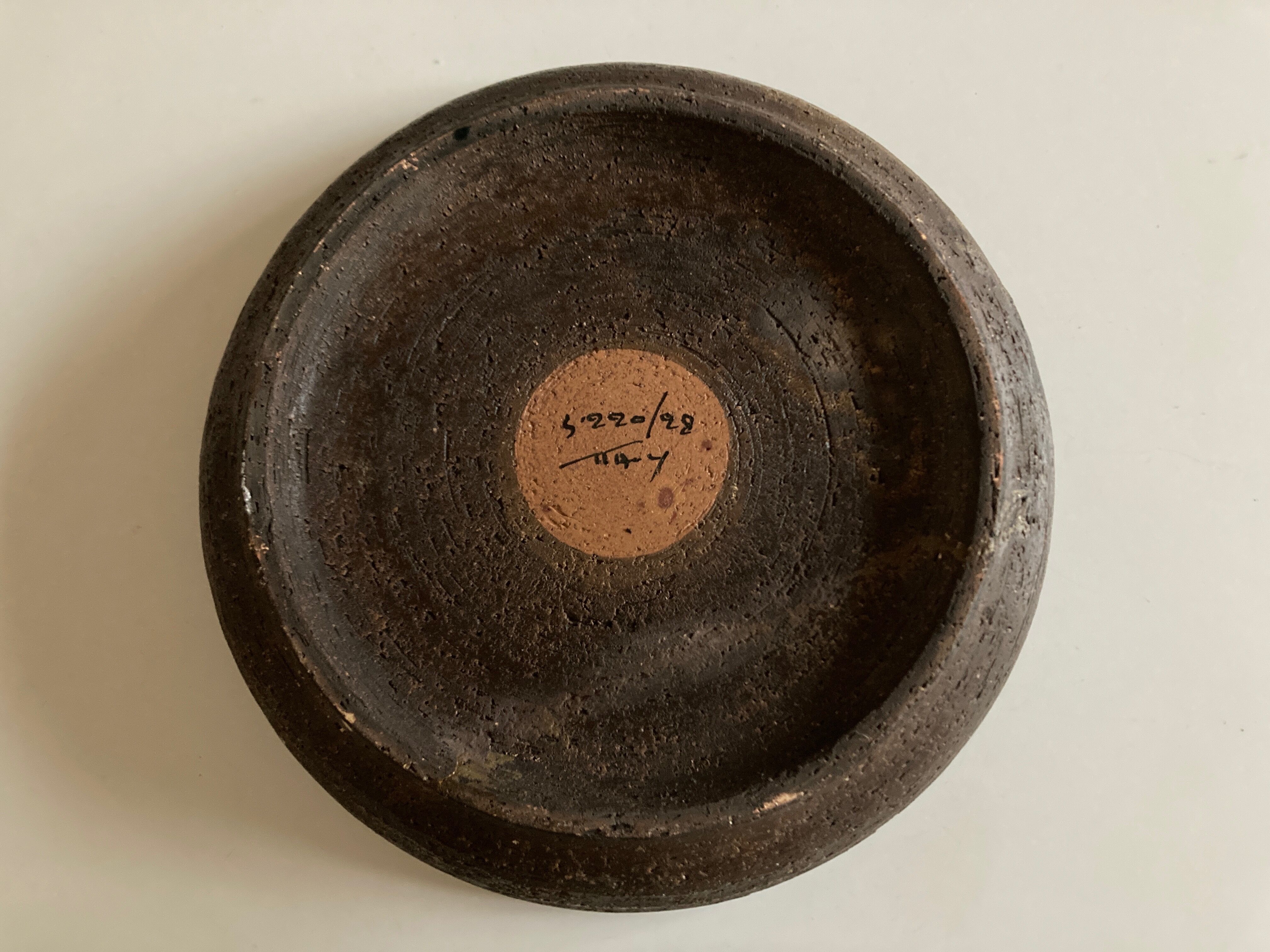 Bitossi ceramics centerpiece 1970 Italian work