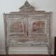 Headboard in ceruse wood