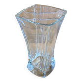 Vintage luminarc academy model glass moulded vase made in france