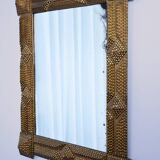Miroir 2 en bois doré de la Forêt Noire, années 1910.