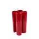 Franco Bettonica, Space age rare red ceramic vase, Gabbianelli Italy ca. 19