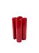 Franco Bettonica, Space age rare red ceramic vase, Gabbianelli Italy ca. 19