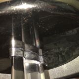 Rare Signed Italian vintage table lamp by Oscar Torlasco for Stilkronen. 1970s