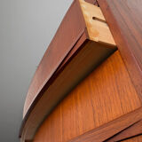 Scandinavian mid-century teak chest of drawers