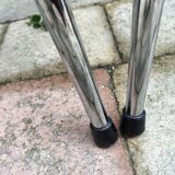 In leatherette vintage stools