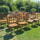 Lot de 20 chaises bistrot dépareillées