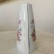 Vase vintage Jugoporcelan : porcelaine florale yougoslave des années 1970