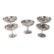 Ice cream or sorbet cups, set of 5, in 18/10 stainless steel (ref 18)