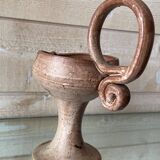 Sandstone candle holder