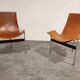 Pair of T Side Chairs by Katavolos, Littell & Kelley for Laverne International