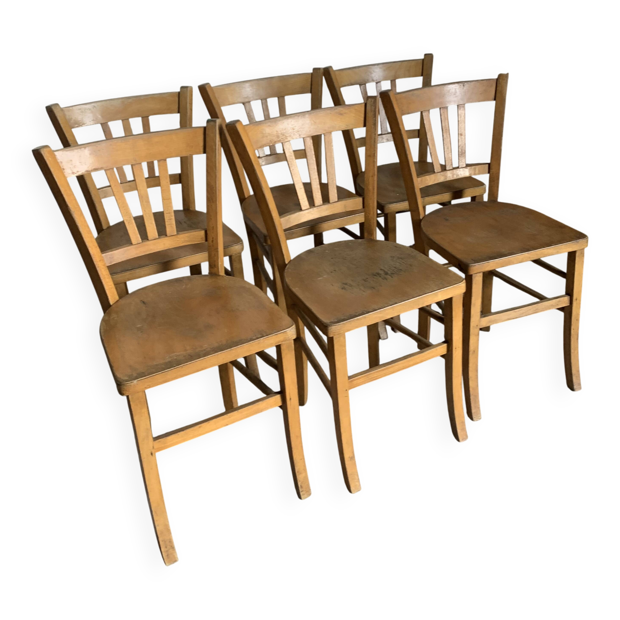 6 pure juice bistro chairs