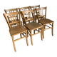 6 pure juice bistro chairs