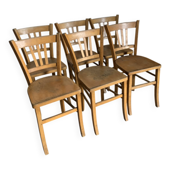 6 chaises bistrot pur jus