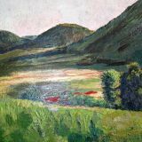 Landscape Puydômois by Jean Camus (1877-1955)