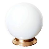 Art Deco opaline table lamp