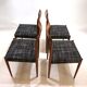 Lübke Teak Dining Chairs Set of 4, 1960