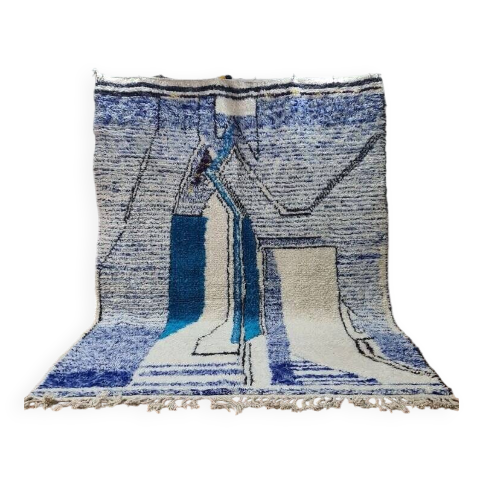 Handmade Beni Ouarain rug 300x200 cm