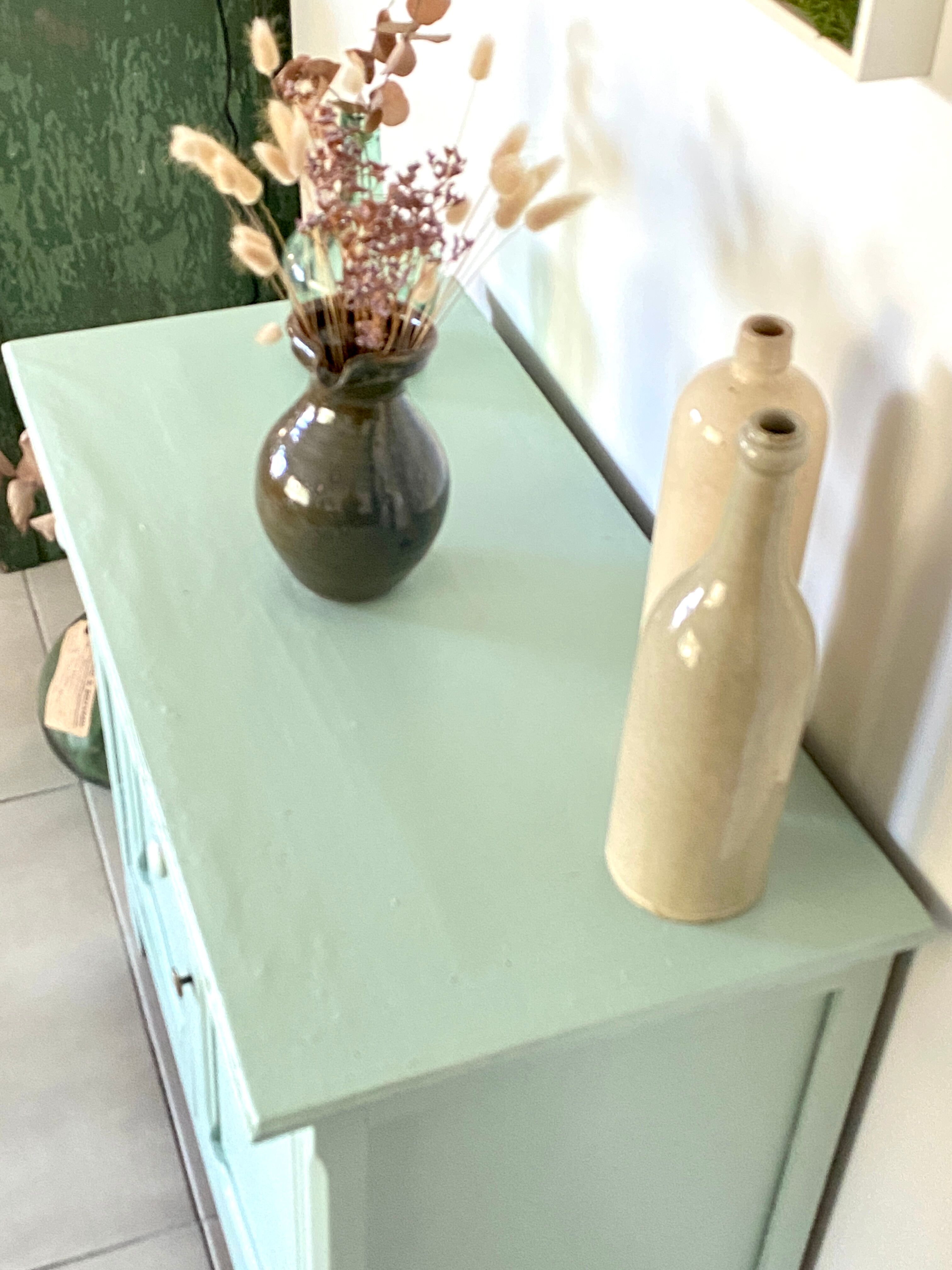 Parisian buffet green mint