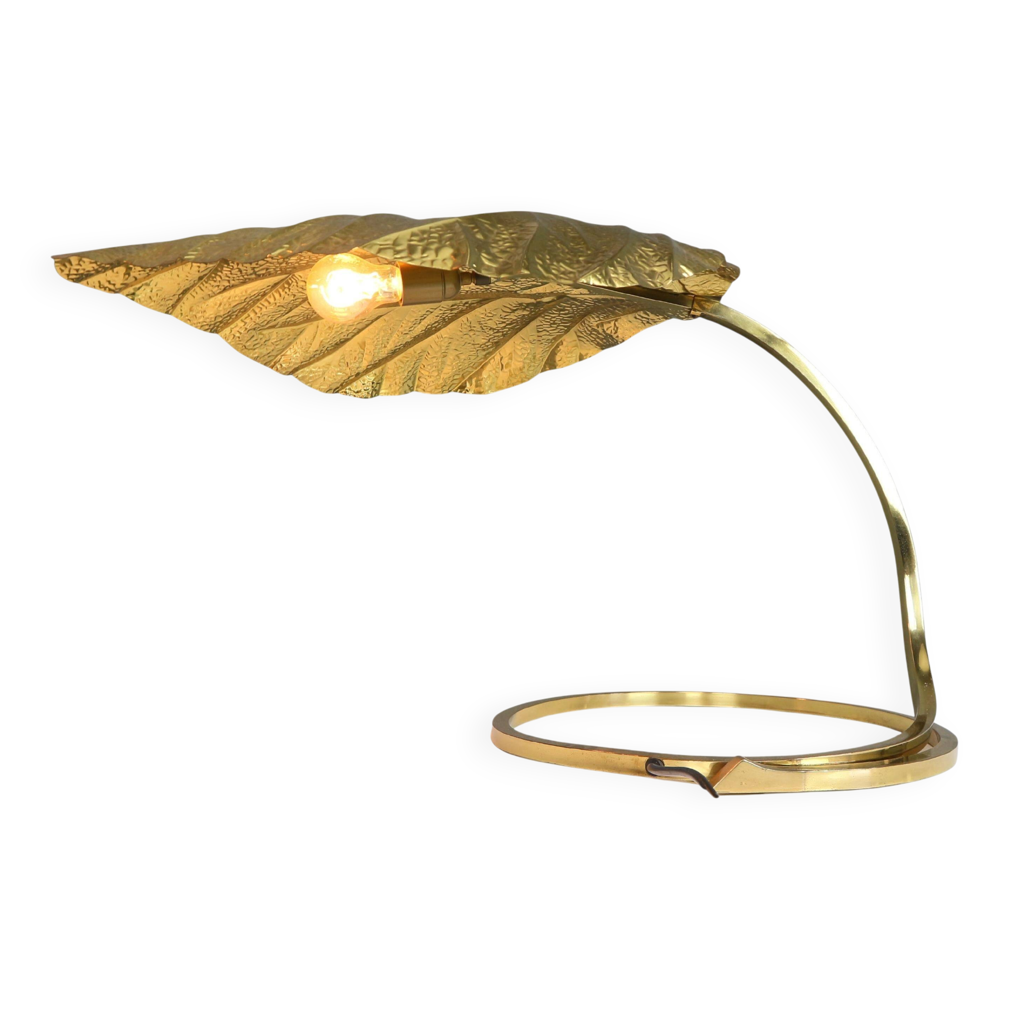 Tommaso Barbi "Rhubarb" table lamp by Bottega Gadda Italy, 1970