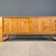 Scandinavian pine wood sideboard, 1960s