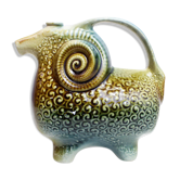 Zoomorphic pitcher "ram" ceramic