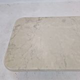 Table basse en marbre italien, années 1970
