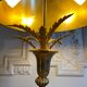 Brass Baker Lamp, Epis / Fern, Belgium, 1970