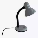 Grey industrial desk lamp