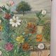 The cross bouquet, oil on canvas signed Maurice Bouillot 1947