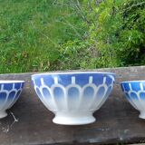 Old bowls, set of 3