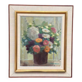 Original Swedish Oil On Canvas – “Stillben” By Sonja Palmquist 73