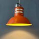 Suspension Space Age in orange/red metal