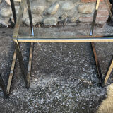 Glass nesting coffee tables