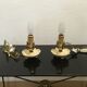 Paire de lampes de chevet 1950