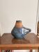 Ancient Gouette Vase Ceramic Blue Orange Fat Lava Mosaic