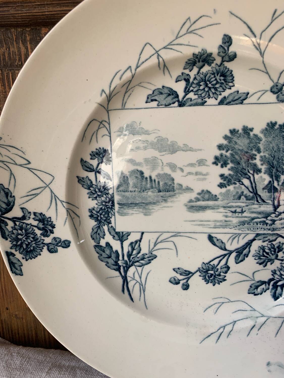 Iron plate KG Lunéville Cartouche