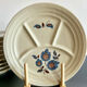 Service de 10 assiettes en céramique de Saint-Amand
