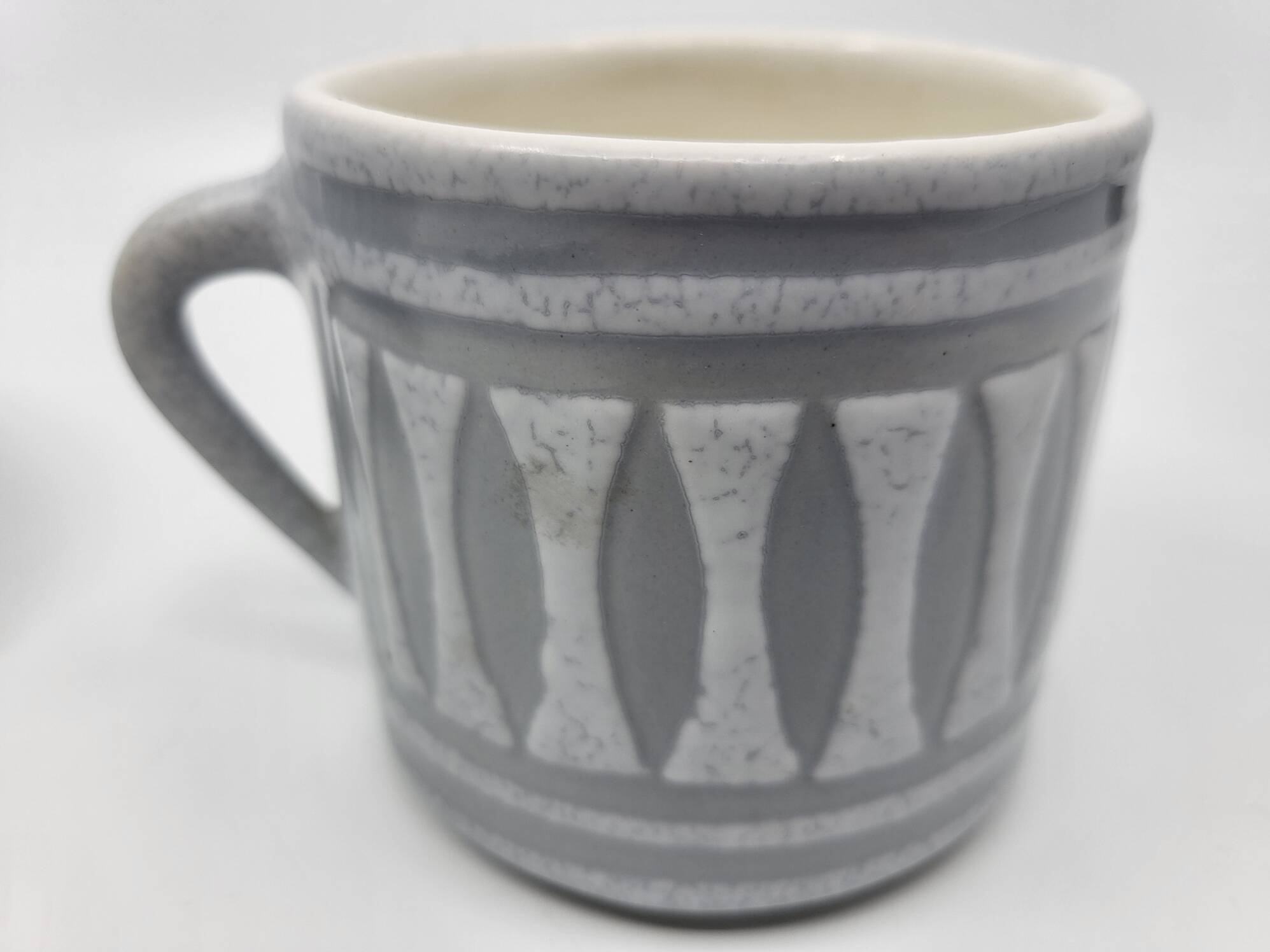 Roger Capron French Riviera Vintage Ceramic Bowl and Mug 1950/60 (set of 2)