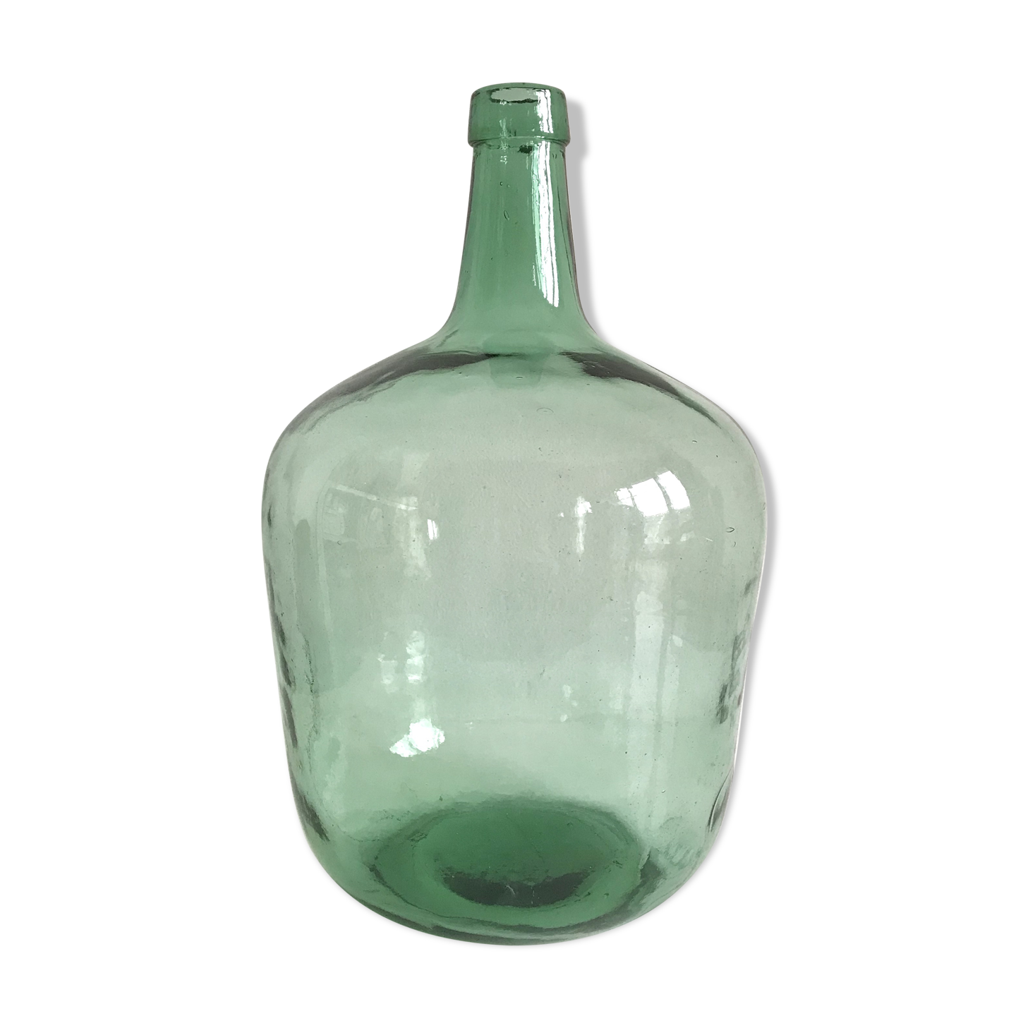 Dame Jeanne verre vert 40cm