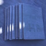Set of 6 HB art deco napkins