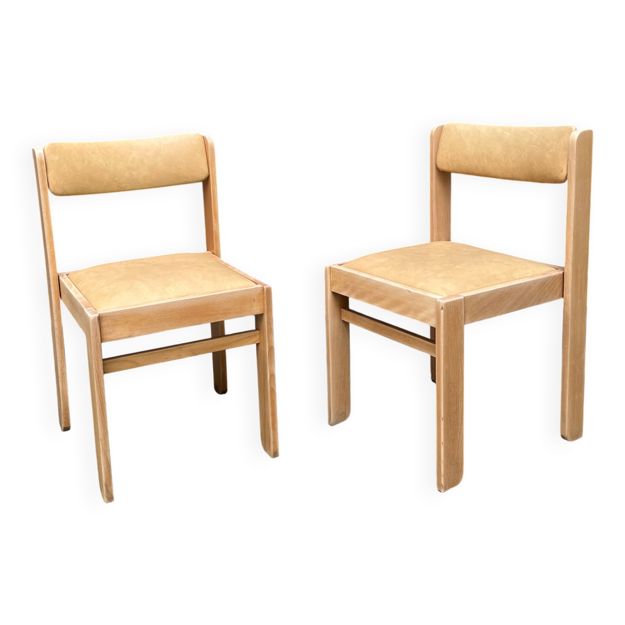 2 chaises dans le goût regain 1960's