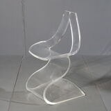 Michel Dumas sculptural chairs 1970