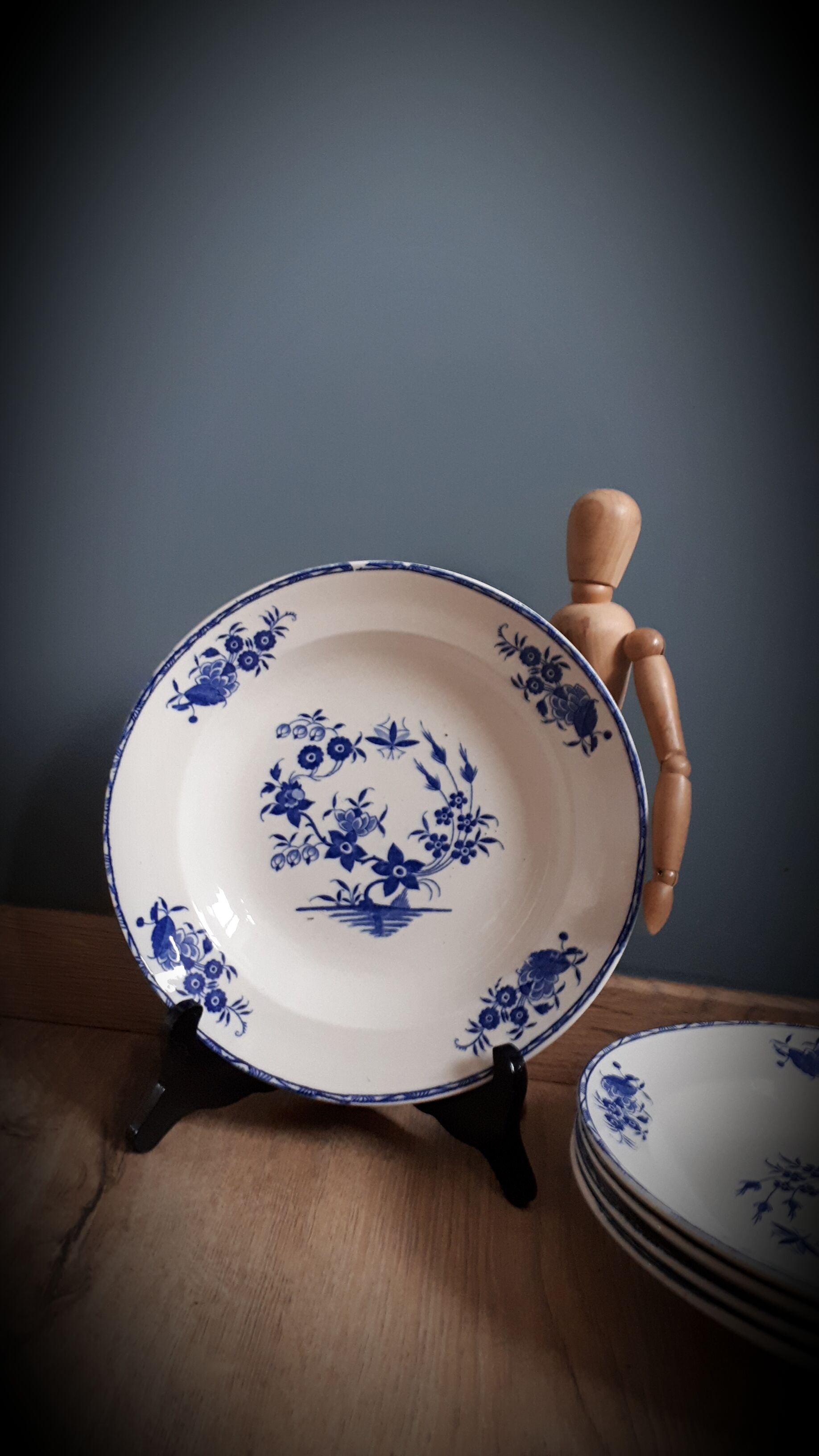 Set of 5 deep plates Grand Bouquet