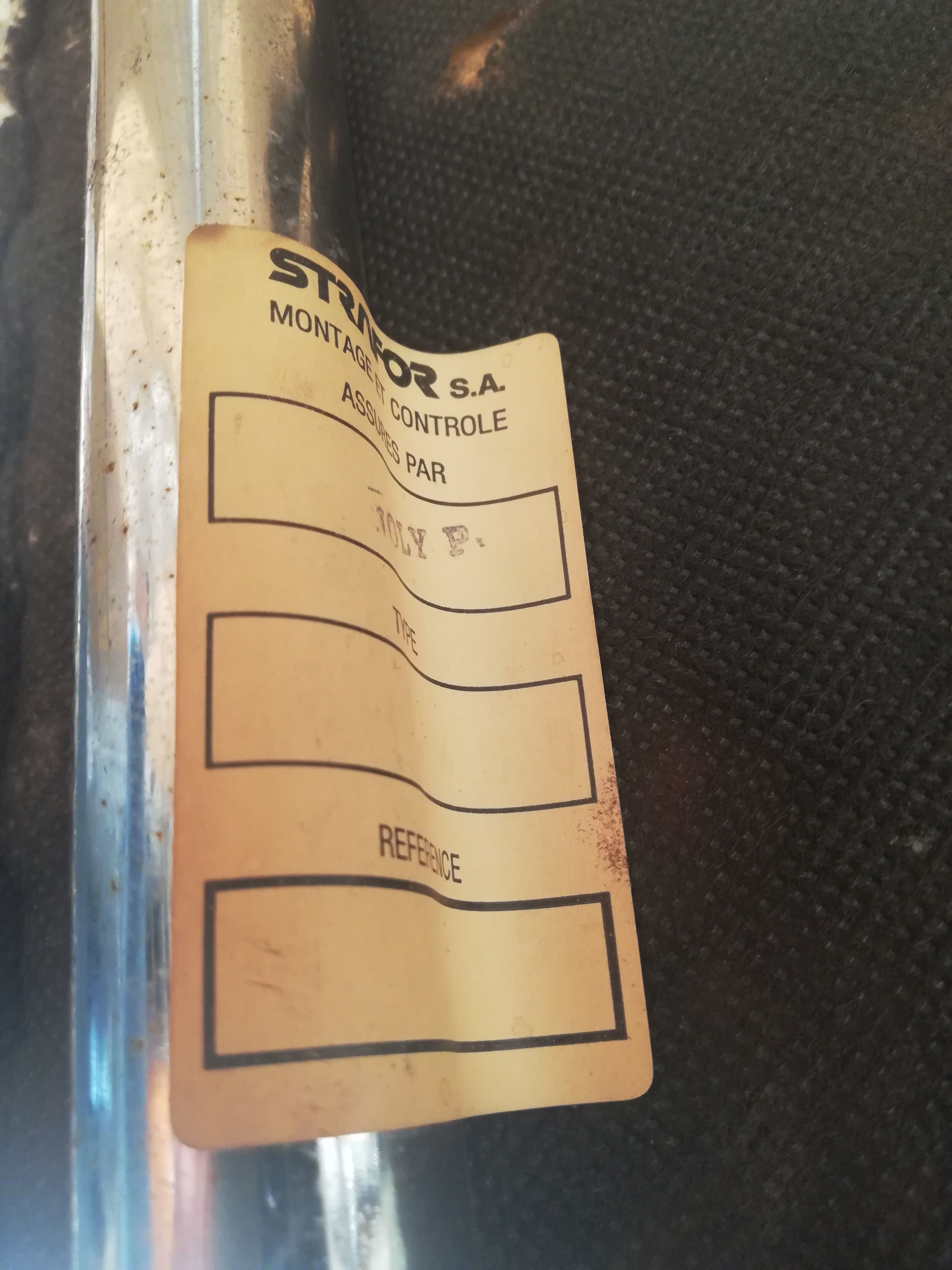 Vintage Strafor armchair