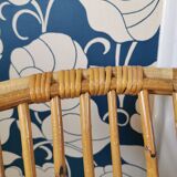 2 rattan basket chairs
