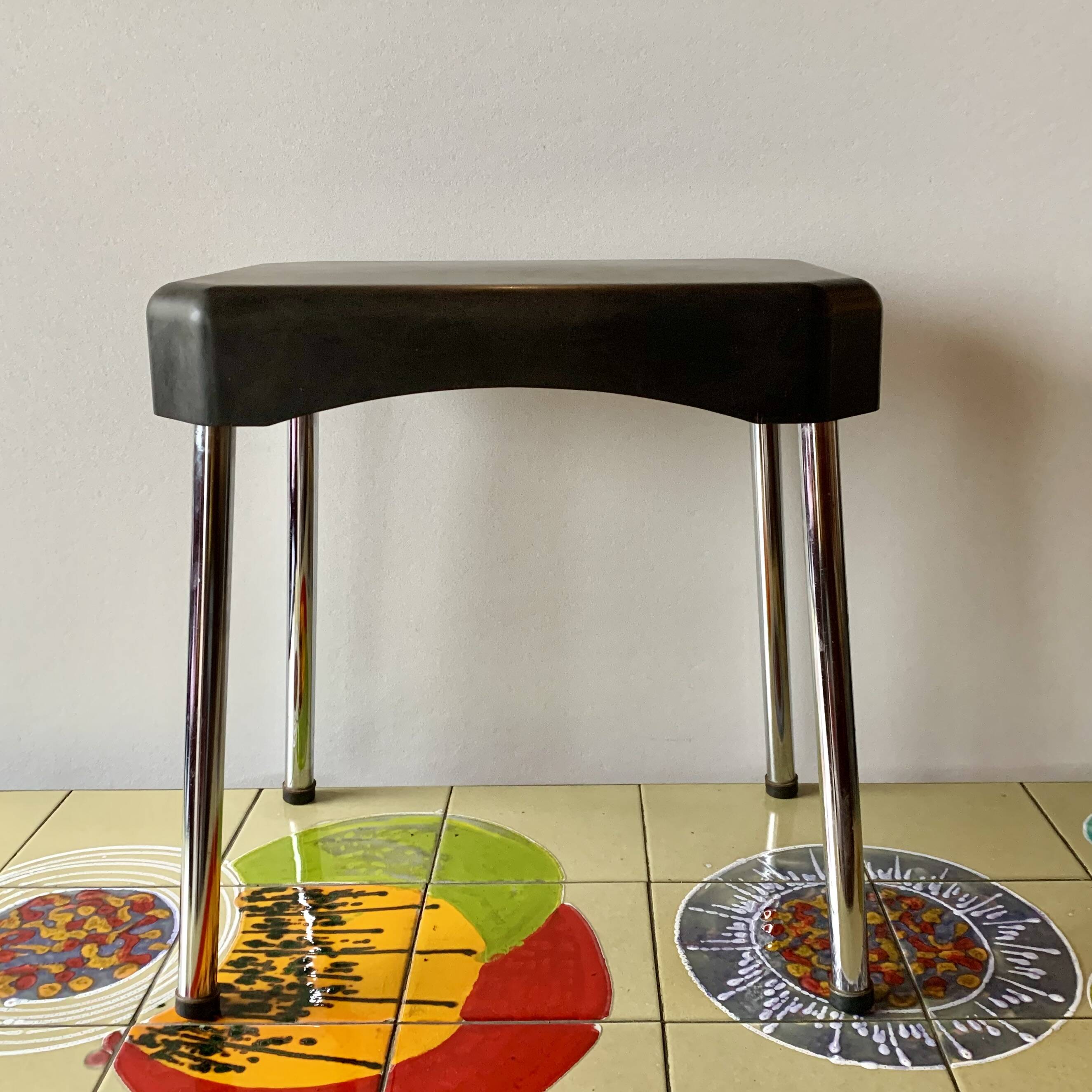 Vintage Supra Luxe Bakelite Stool